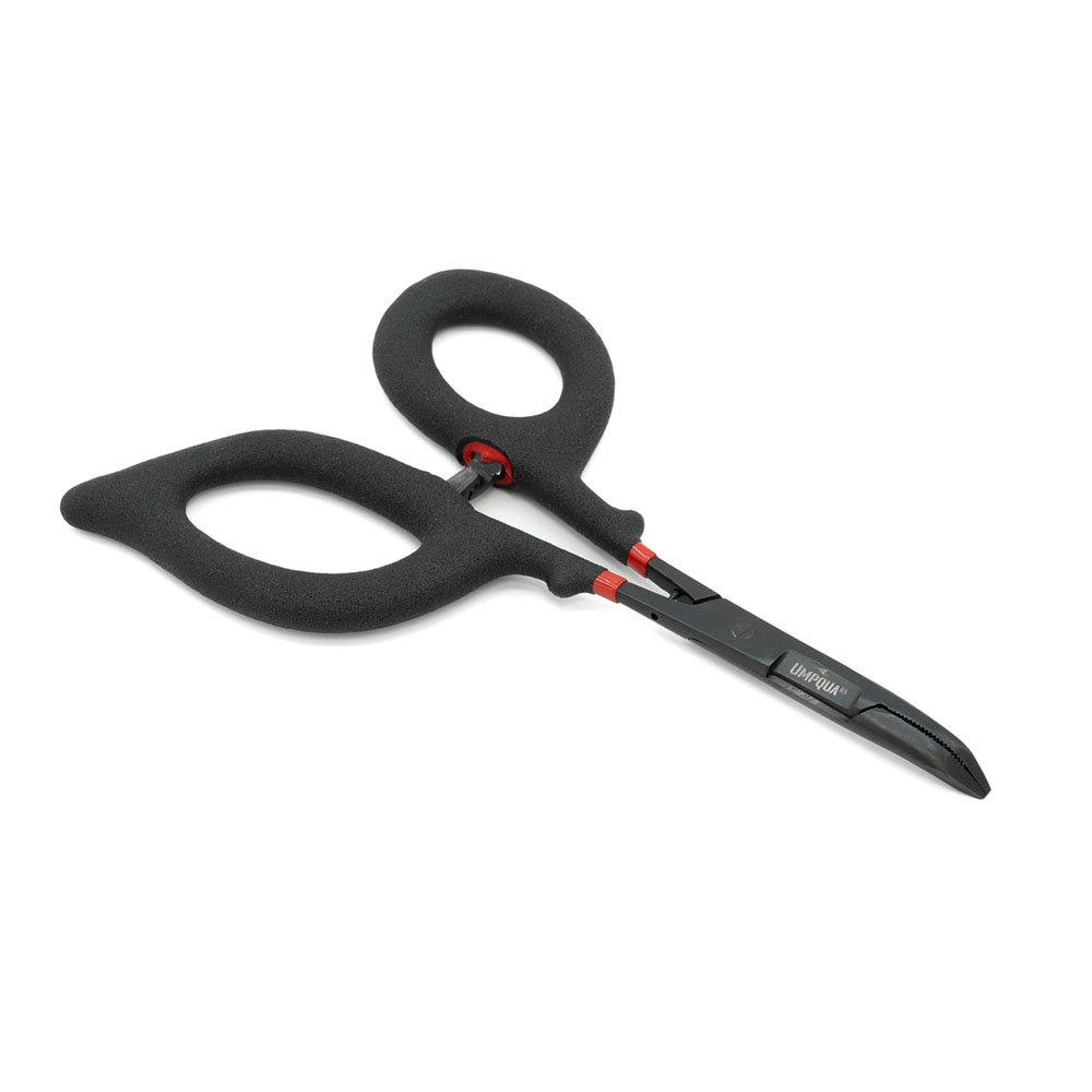 Umpqua Rivergrip PS 6" Scissor Clamp Curved in Black